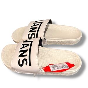 Vans Women Slide-on Slippers Sandals Marshmallow Size 6 NEW No Box VN0004LGX0Z